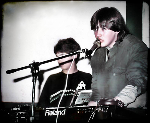 Ο Νίκος Τερζής 14 χρονών στην πρώτη του συναυλία.